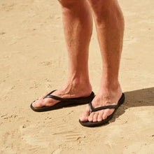 Load image into Gallery viewer, ARCHIES FOOTWEAR FLIP FLOPS BLACK (UNISEX)