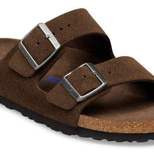 Load image into Gallery viewer, BIRKENSTOCK ARIZONA NARROW CARAFE SUEDE