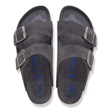 Load image into Gallery viewer, BIRKENSTOCK ARIZONA SUEDE CHARCOAL NARROW