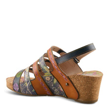 Load image into Gallery viewer, L'ARTISE BY SPRINGSTEP BUCKLEITUP NAVY MULTI