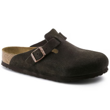 Load image into Gallery viewer, Boston Mocha Suede Birkenstock