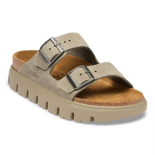 Load image into Gallery viewer, BIRKENSTOCK ARIZONA CHUNKY TAUPE TONAL SUEDE