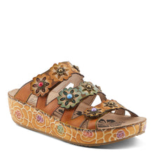 Load image into Gallery viewer, L'ARTISTE BY SPRINGSTEP CUDDLECAKE WEDGE CAMEL