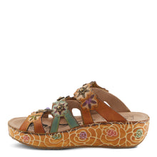 Load image into Gallery viewer, L'ARTISTE BY SPRINGSTEP CUDDLECAKE WEDGE CAMEL
