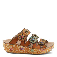 Load image into Gallery viewer, L'ARTISTE BY SPRINGSTEP CUDDLECAKE WEDGE CAMEL