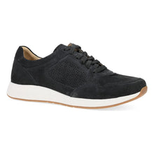 Load image into Gallery viewer, Catie Black Suede Sneaker