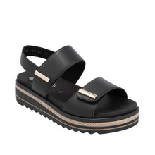 Load image into Gallery viewer, REMONTE JOCELYN 59 WEDGE BLACK (CLEARANCE FINAL SALE)