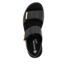 Load image into Gallery viewer, REMONTE JOCELYN 59 WEDGE BLACK