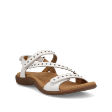 Load image into Gallery viewer, Dazzle White Leather Taos
