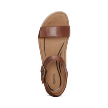 Load image into Gallery viewer, AETREX SYDNEY ESPADRILLE WEDGE WALNUT