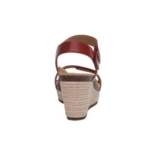 Load image into Gallery viewer, AETREX SYDNEY ESPADRILLE WEDGE RED