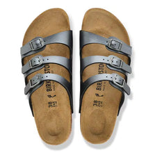 Load image into Gallery viewer, BIRKENSTOCK FLORIDA METALLIC BLACK