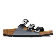 Load image into Gallery viewer, BIRKENSTOCK FLORIDA METALLIC BLACK