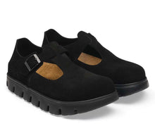 Load image into Gallery viewer, BIRKENSTOCK PARIS CHUNKY BLACK SUEDE