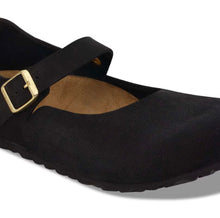 Load image into Gallery viewer, BIRKENSTOCK MANTOVA MARYJANE BLACK SUEDE