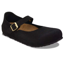 Load image into Gallery viewer, BIRKENSTOCK MANTOVA MARYJANE BLACK SUEDE