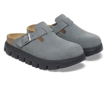 Load image into Gallery viewer, BIRKENSTOCK BOSTON CHUNKY BASALT GREY SUEDE