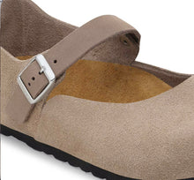 Load image into Gallery viewer, BIRKENSTOCK MANTOVA MARY JANE TAUPE SUEDE