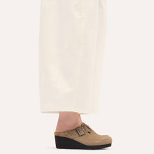 Load image into Gallery viewer, BIRKENSTOCK FANNY WEDGE GRAY TAUPE
