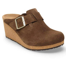 Load image into Gallery viewer, BIRKENSTOCK FANNY DARK TEA SUEDE