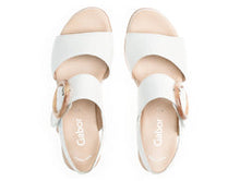 Load image into Gallery viewer, GABOR 24645 PLATFORM WEDGE WHITE