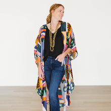 Load image into Gallery viewer, WINTON AND WAITS OVER THE RAINBOW KIMONO (50% OFF FINAL SALE)