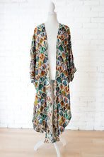 Load image into Gallery viewer, WINTON AND WAITS FRESCO FANS KIMONO (50% OFF FINAL SALE)