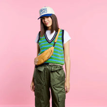 Load image into Gallery viewer, LATICO CROSBY CROSSBODY SLING DENIM