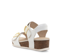 Load image into Gallery viewer, ARA NOVA PLATFORM WEDGE WHITE PATENT