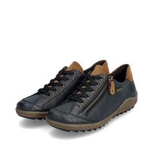 Load image into Gallery viewer, REMONTE R1402 LEATHER SNEAKER NAVY