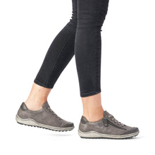 Load image into Gallery viewer, REMONTE R1402 LEATHER SNEAKER GREY