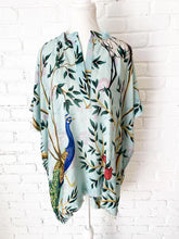 Load image into Gallery viewer, WINTON AND WAITS TUNIC PEACOCK PARADISE (50% OFF FINAL SALE)