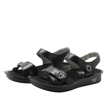 Load image into Gallery viewer, Vienna Black Sapphire Sandal Alegria