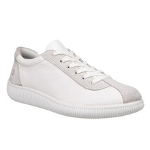 Load image into Gallery viewer, ECCO SOFT ZERO WOMENS LEATHER SNEAKER WHITE