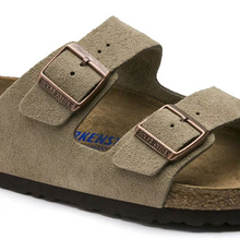 Load image into Gallery viewer, BIRKENSTOCK ARIZONA TAUPE SUEDE LEATHER