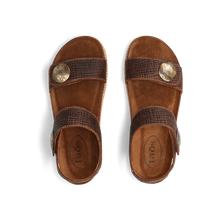 Load image into Gallery viewer, TAOS TOP SHELF BROWN EMBOSSED