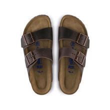 Load image into Gallery viewer, BIRKENSTOCK ARIZONA HABANA OILED LEATHER SOFTBED