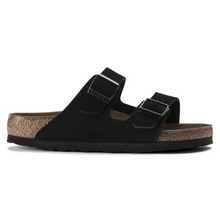 Load image into Gallery viewer, BIRKENSTOCK ARIZONA BLACK SUEDE LEATHER
