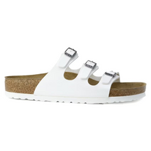 Load image into Gallery viewer, BIRKENSTOCK FLORIDA WHITE BIRKO-FLOR (CLEARANCE FINAL SALE)