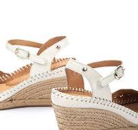Load image into Gallery viewer, PIKOLINOS VILA W9Y-1508 ESPADRILLE WEDGE WHITE
