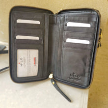 Load image into Gallery viewer, MILO EXPRESSIONS 500 ELLA CROSSBODY PHONE WALLET OLIVE