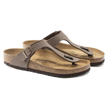 Load image into Gallery viewer, BIRKENSTOCK GIZEH MOCHA BIRKIBUC