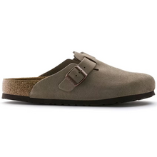 Load image into Gallery viewer, BIRKENSTOCK BOSTON TAUPE SUEDE LEATHER