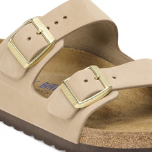 Load image into Gallery viewer, BIRKENSTOCK ARIZONA SANDCASTLE NUBUCK