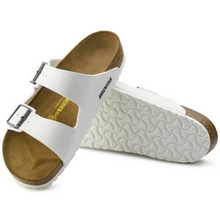 Load image into Gallery viewer, BIRKENSTOCK ARIZONA WHITE BIRKO-FLOR