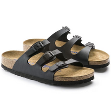 Load image into Gallery viewer, BIRKENSTOCK FLORIDA BLACK BIRKO-FLOR