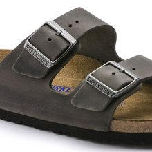 Load image into Gallery viewer, BIRKENSTOCK ARIZONA IRON OILED LEATHER