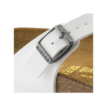 Load image into Gallery viewer, BIRKENSTOCK GIZEH WHITE BIRKO-FLOR