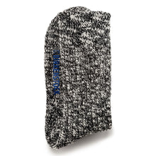 Load image into Gallery viewer, BIRKENSTOCK WOMENS COTTON SLUB SOCK BLACK