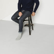 Load image into Gallery viewer, BIRKENSTOCK MENS COTTON SLUB SOCK GREY